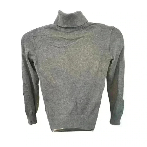 Women's H&M Soft Gray Turtle Neck Long Sleeve Size S Small New w/o Tags Sweater - Picture 10 of 10